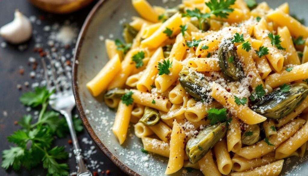 Pasta e carciofi in un solo tegame: la ricetta da 20 minuti perfetta per marzo